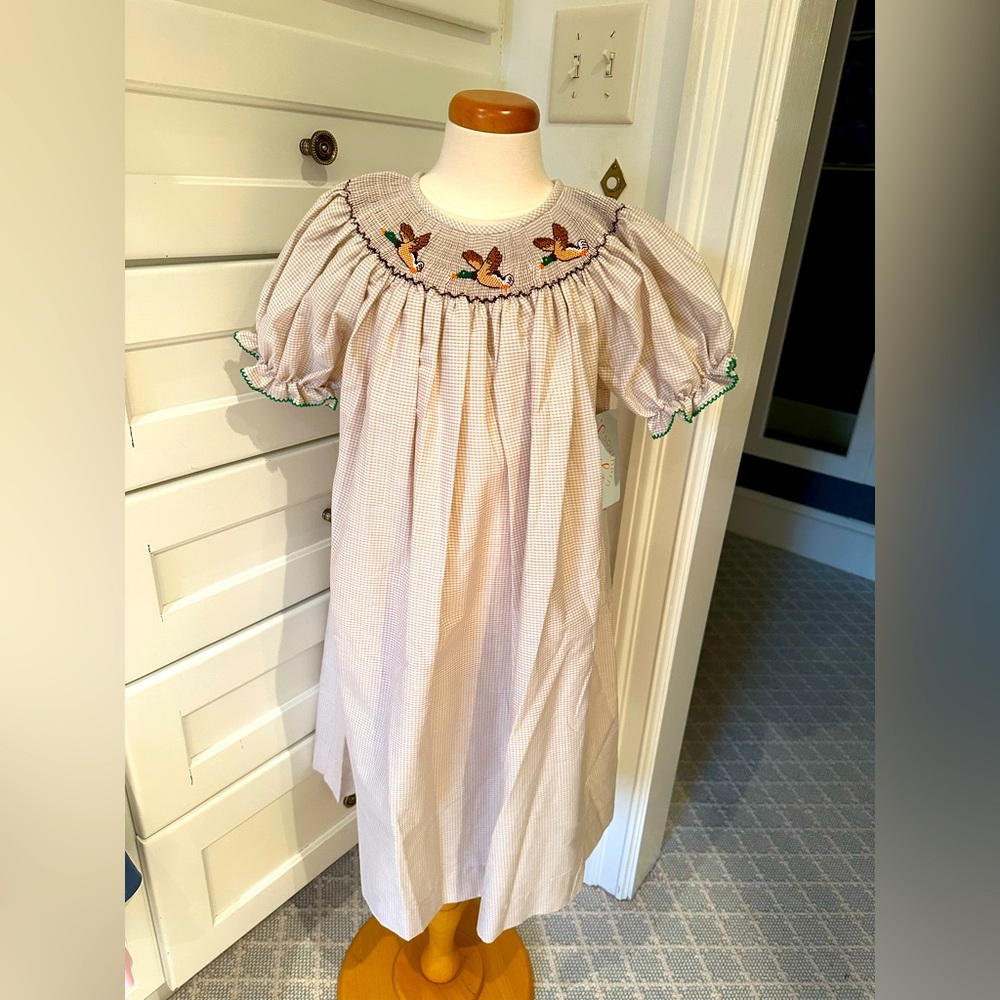 NWT Southern Sunshine Smocked Dress Size 6